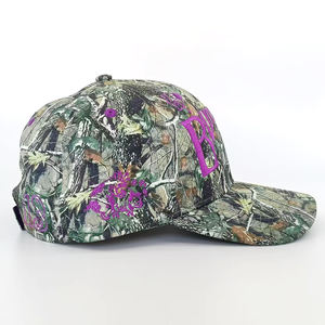 थोक उच्च गुणवत्ता वाले विंटेज व्यापार आउटडोर शिकार खेल जंगल टोपी सामरिक ऊंचाई 6-पैनल बेसबॉल कैप - Product Image 3