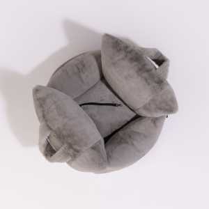 Reistas met op maat gemaakte reis-geheugenschuim orthopedische grote hondenbank, kussen, afneembaar luxe geheugenschuim huisdier katten auto bedden - Product Image 4