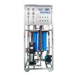 Desalination Plants Brackish Water 250L 1000lph Industrial Reverse Osmosis System Small Sea Water Desalination