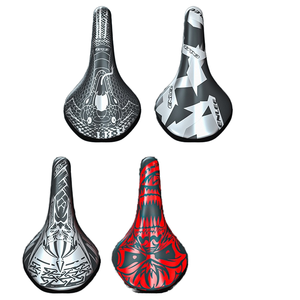 Coussin de <span class=keywords><strong>selle</strong></span> de vélo de montagne, amortisseur de chocs, ventilation, léger, sûr, durable, imperméable, unisexe, adulte - Product Image 1