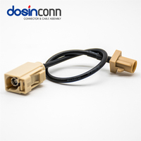 Câbles d'extension pour connecteurs RF Fakra, prise Fakra I Code vers prise jack pour salle de contrôle de conduite automatique à distance