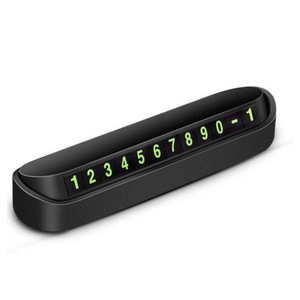 Temporary Parking Number Plate Metal Roller Type Retractable With One Click Hide Function For Car Relocation - Product Image 4