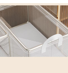 <span class=keywords><strong>กล่อง</strong></span>จัดระเบียบ<span class=keywords><strong>เสื้อ</strong></span>ผ้าในตู้<span class=keywords><strong>เสื้อ</strong></span>ผ้าสำหรับกางเกงยีนส์ <span class=keywords><strong>เสื้อ</strong></span>สเวตเตอร์ <span class=keywords><strong>เสื้อ</strong></span>ยืด แบบซ้อนได้ พร้อมหูหิ้วแข็งแรง - Product Image 6