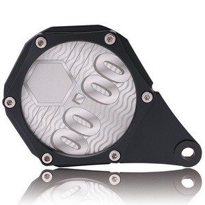 Support de <span class=keywords><strong>plaque</strong></span> d'<span class=keywords><strong>immatriculation</strong></span> en alliage d'aluminium pour moto - Cadre hexagonal pour scooter, <span class=keywords><strong>cyclomoteur</strong></span> et véhicules à moteur - Product Image 2