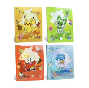 Hot Chinese Version Pokemond TCG Eevee Binders: Umbreon, Sylveon, Leafeon N-stock <span class=keywords><strong>Jeu</strong></span> de cartes à collectionner Collect Card Pikachu Binders - Product Image 6