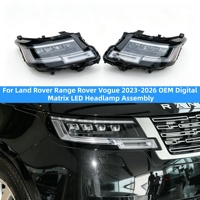 Phare de voiture pour Land Rover Range Rover Vogue 23-26, ensemble de phares LED matriciels numériques OEM, 4 lentilles, feux de jour DRL, clignotants
