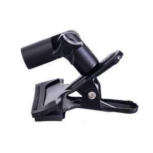 E Type <b>Clamp</b> Iron Adjustable <b>C</b> Type <b>Clamp</b> For Lighting Stand With Flash Mount And Umbrella Holder - Product Image 2