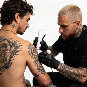 Crema para Tatuajes Económica de Gran Volumen, Fórmula Económica, Adecuada para Escuelas de Tatuajes, Práctica de Aprendices, Consumibles Diarios - Product Image 5