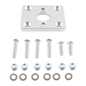 Kit de suppression du servo-frein Honda Civic Integra en alliage d'aluminium pour mise à niveau et rétrofit, argent/noir HSA002-BK HSA002-SL - Product Image 1