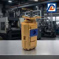 Pompe hydraulique à engrenages à faible coût pour chargeuse sur pneus 11C1061, 2 étages, en fonte, haute pression 250 bars, 2200 tr/min, efficacité >92%