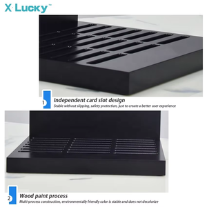 Countertop hiển thị giá khảm gốm sư tử đứng Thảm kim loại gỗ thạch anh cửa hàng showroom xoay đá cẩm thạch đứng gạch hiển thị - Product Image 4