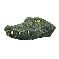 Bateau RC, jouet de simulation de tête de crocodile, 2.4g, télécommande, jouets électriques, jouets d'été, parodie d'eau, cadeau