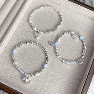 Yindafu S999 Sterling <b>Silver</b> <b>Bead</b> Bracelet With Unicorn Charm For Unisex Jewelry Gift - Product Image 4