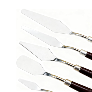Set di <span class=keywords><strong>5</strong></span> Spatole per Pittura, Coltelli per Telaio, Accessori per Pittura a Olio, Adatti per Tela, Decorazione Torte Fai-da-Te - Product Image 6