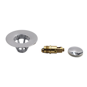 Tappo di <span class=keywords><strong>scarico</strong></span> Pop-Up per lavabo da <span class=keywords><strong>bagno</strong></span> universale con cestello antiintasamento nucleo di rimbalzo in ottone con cestello filtro per <span class=keywords><strong>scarico</strong></span> - Product Image 4