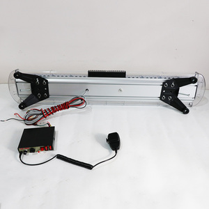 Barra de Luces LED de Advertencia de 47 Pulgadas (120 cm) del Fabricante, Luz Estroboscópica de Emergencia Intermitente para Autos, Camionetas, Techo de Remolque, 12V 24V, Cargador para Camioneta - Product Image 4