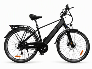 Bicicleta Eléctrica Urbana CS30 para Adultos, 25 km/h, 250 vatios, 27.5 Pulgadas, Cuadro de Carbono, Disponible en Almacén de la UE - Product Image 3