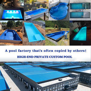 Benutzer definierte Outdoor Large Size Beach Sea Rechteckiger Spa Pool Whirlpool Unterirdischer Fiberglas-Pool - Product Image 5