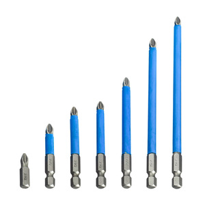 <b>Phillips</b> <b>Screwdriver</b> Bits 6 Mm 1/4 Inch Magnetic Steel For Electric Pneumatic Tools - Product Image 4