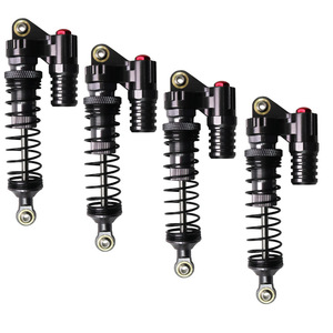 Usine personnaliser CNC pièces OEM produits en alliage d'aluminium 1/10 RC voiture amortisseurs en alliage d'aluminium haute résistance ressorts amortisseurs - Product Image 2
