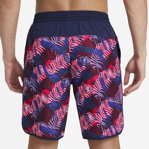Shorts de Baño Personalizados para Hombre con Logotipo y Diseño Personalizado, Secado Rápido, para Natación y Running, Estampado de Hojas - Product Image 3
