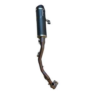 Collettori e Silenziatore di Scarico Completo in Acciaio Inossidabile per TMAX 560 2020-2024 Compatibile con Leovince - Product Image 1
