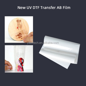 A1 Têtes I3200-U <span class=keywords><strong>AB</strong></span> Film Blanc Autocollant Étiquette Logo UV DTF Imprimante Film Doré Impression et Cristal Verre Métal Cadeau Autocollants - Product Image 5