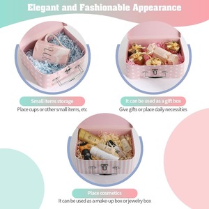 3-piece cardboard tote <b>box</b> storage <b>box</b>, suitable for <b>photo</b> storage and furniture storage, customizable as needed - Product Image 6