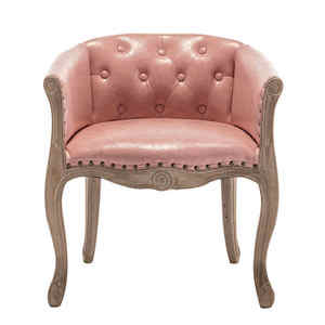 <span class=keywords><strong>Fauteuil</strong></span> individuel vintage en bois massif de style américain et européen pour salon et salle à manger - Product Image 6