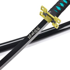 Vente en gros de l'épée miniature Nichirin de 45 cm du <span class=keywords><strong>manga</strong></span> Demon Slayer, Muichiro Tokito, katana japonais, jouet d'épée en acier, véritable <span class=keywords><strong>arme</strong></span> - Product Image 5