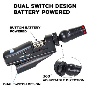 Telemetro da Golf portatile misuratore a infrarossi per allenamento per obiettivo correttore di vista ausiliario per insegnare pratica del Putter con puntatore di luce - Product Image 4