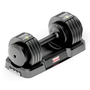 Wholesale factory supplier sports equipment steel adjustable dumbbells for sale low price