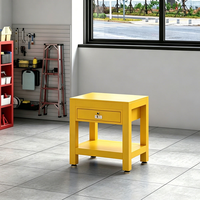 Banc de travail antistatique en acier industriel moderne, table de travail ESD, poste de travail pour réparation électronique, armoire à outils