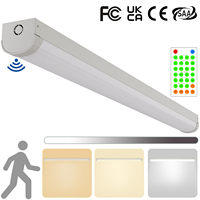 Luminaire LED encastré 36W 4FT, CCT réglable, à intensité variable, connectable, pour supermarché, couloir, métro, lampe de plafond intérieure, ETL DLC SAA CE RoHS