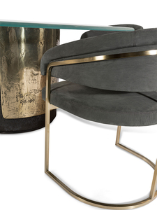 <span class=keywords><strong>Tavolo</strong></span> da Pranzo <span class=keywords><strong>Rotondo</strong></span> in Vetro Temperato per 8 Persone con Gambe - Product Image 5