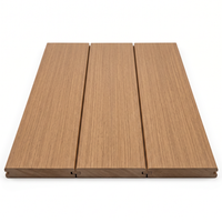 Panneau de clôture WPC co-extrudé 159x20.4mm, panneau de brise-vue pour système de clôture à encastrer sur poteau en aluminium