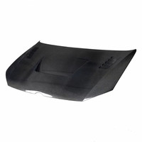 Couvercle de capot moteur en fibre de carbone véritable pour Volkswagen Polo 2013-2018, capot avant modifié