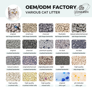 ทรายแมวเต้าหู้แบบล้างออกได้ ปราศจากฝุ่น รูปทรงลายทาง กลิ่นแอปเปิ้ล ลาเวนเดอร์ เลมอน รับผลิตแบบ OEM ODM ขายส่ง - Product Image 5