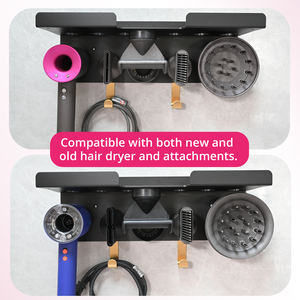 <span class=keywords><strong>Support</strong></span> mural pour <span class=keywords><strong>sèche</strong></span>-<span class=keywords><strong>cheveux</strong></span> en alliage d'aluminium <span class=keywords><strong>Dyson</strong></span> <span class=keywords><strong>Airwrap</strong></span> et Supersonic 2-1 - Product Image 2