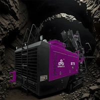 Foreuse minière hydraulique à couple élevé pour trous de dynamitage, machine de forage sur chenilles intégrée à vendre
