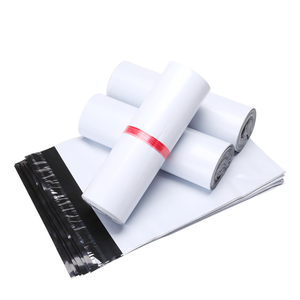 Bolsas de correo exprés para ropa, Color blanco liso, autosellado, envío rápido - Product Image 1