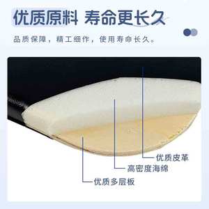 Coussin de siège pour machine de transfert Konda, éponge haute densité, cuir, panneau multicouche, pour fitness, santé et massage - Product Image 1