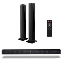 Barre de son TV Samtronic 60W avec basses réglables, son surround, pour intérieur et extérieur, haut-parleur pour télévision