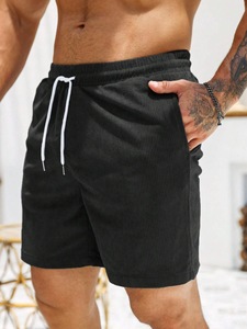 Pantaloncini sportivi in poliestere da uomo semplici Casual corti da uomo - Product Image 4