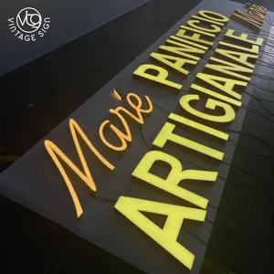 Lettre de canal éclairée avant Led Letter Lights 3D Letters Signs Outdoor Waterproof Shop Enseigne