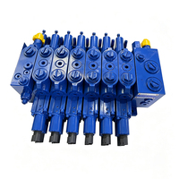 Vanne de commande directionnelle sectionnelle, vanne proportionnelle à détection de charge pour système hydraulique d'excavatrice
