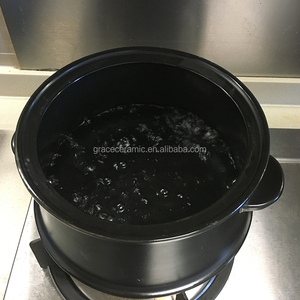 Cheap Black Fire-resistant Ethiopian Nonstick Cookware Large <strong>Cooking</strong> Pots Ceramic Pot <strong>for</strong> <strong>Cooking</strong> - Product Image 3