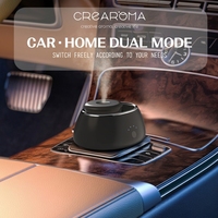 Diffuseur d'huiles essentielles intelligent Crearoma R3 Luxury Portable 30ml, rechargeable par USB Type-C, alimenté par énergie solaire, pour voiture et maison.