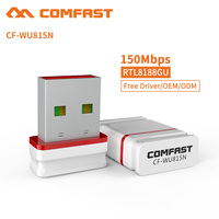 Adaptador USB Inalámbrico Wifi para Computadora Comfast, Tarjetas de Red, Receptor Wifi de 150 Mbps, Dongle Wifi