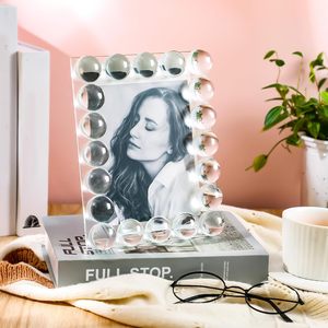 <span class=keywords><strong>2025</strong></span> thiết kế mới Tabletop hiển thị sang trọng nghệ thuật và Thủ Công Pha lê Orb trang trí nội thất Acrylic khung ảnh cho trang trí nội thất - Product Image 2